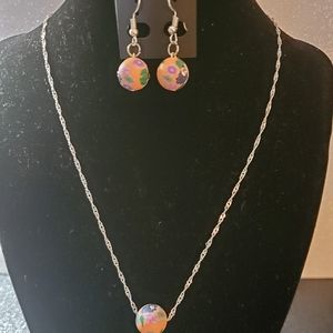 Earrings and Necklace Set